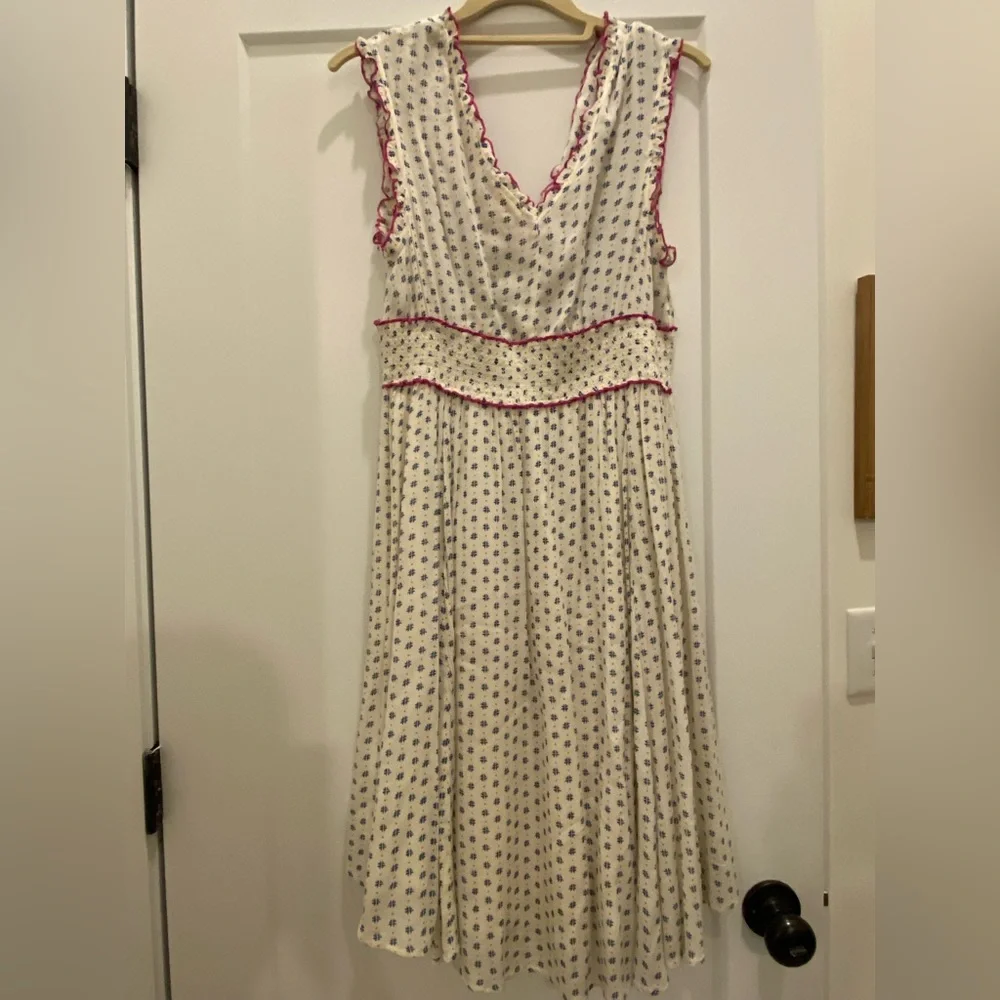 Lilka x Anthropologie Embroidered Boho Dress - Picture 3 of 6